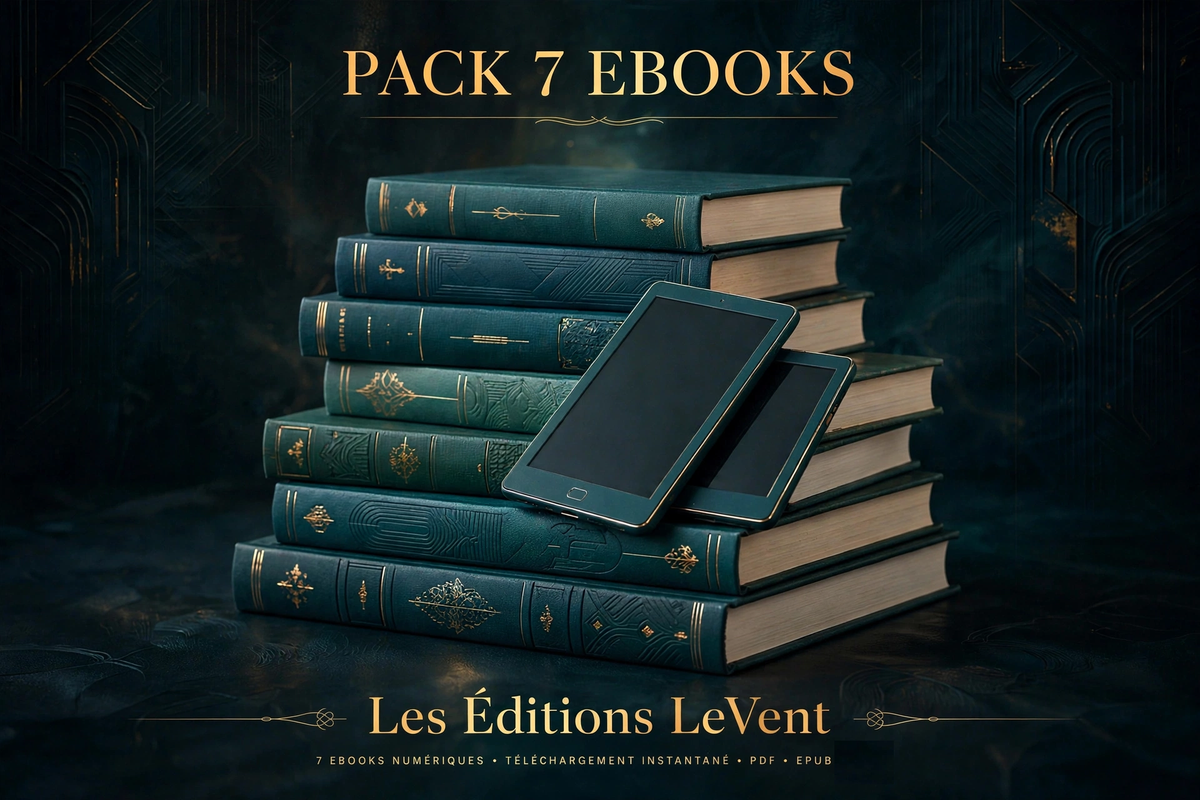 Pack 7 Ebooks — Les Éditions LeVent
